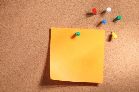 Blank note Stock-Fotos