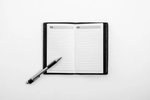 Blank notebook for corporate identity template 写真素材