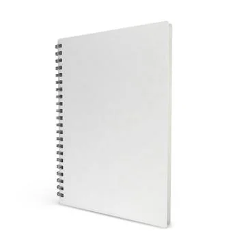 Blank notebook Stock Illustration