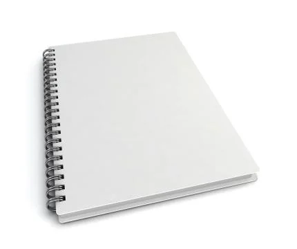 Blank notebook Stock Illustration