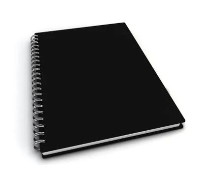 Blank notebook Stock Illustration