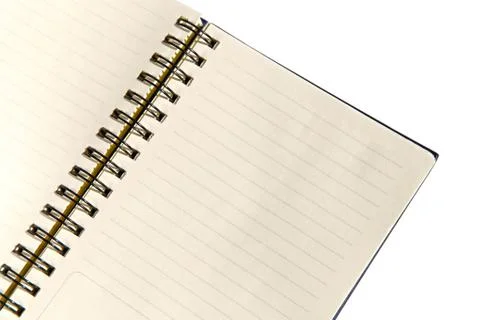 Blank notebook Stock Photos