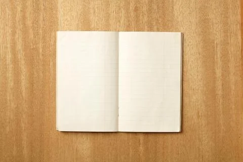 Blank notebook 스톡 사진