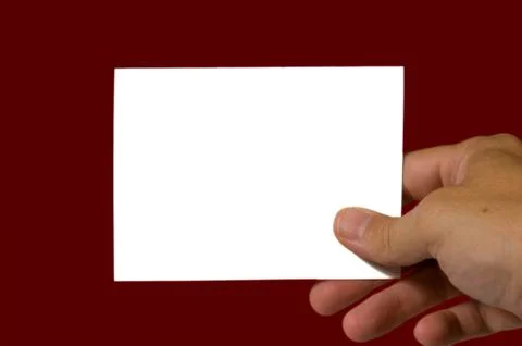 Blank notecard Stock Photos