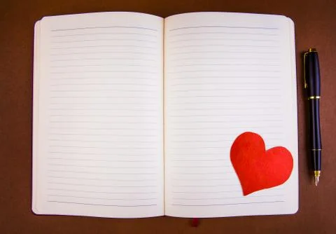 Blank Notepad closeup Stock Photos
