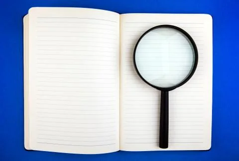 Blank Notepad closeup Stock Photos
