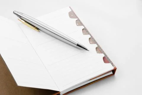 Blank notepad with copy space Foto stock