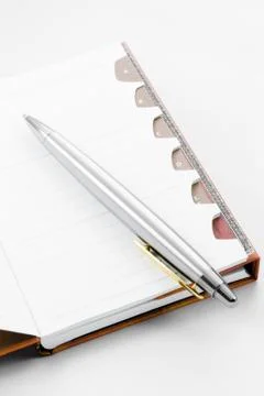 Blank notepad with copy space Foto stock