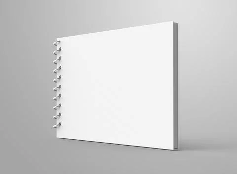 Blank notepad mockup Stock Illustration
