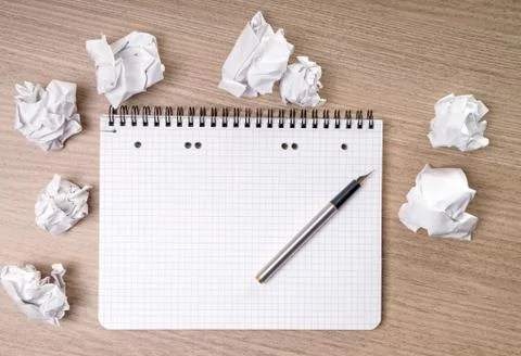 Blank notepad Stock Photos