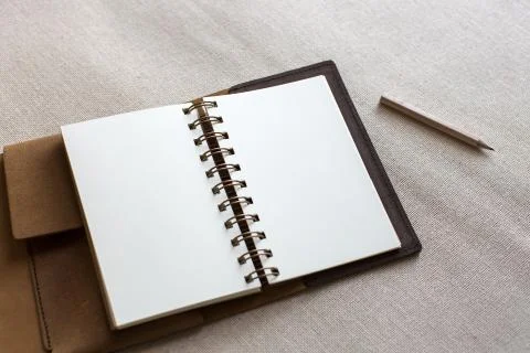 Blank Notepad Stock Photos