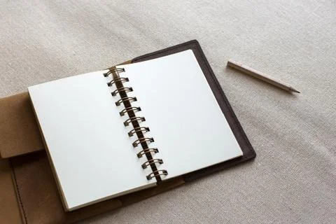 Blank Notepad Stock Photos