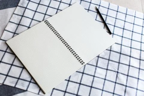 Blank Notepad Stock Photos