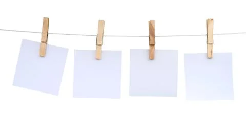 Blank notes Stock Photos