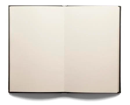Blank Open Book Stock Photos