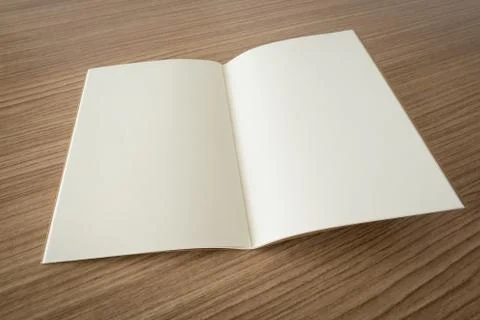 Blank open book 写真素材