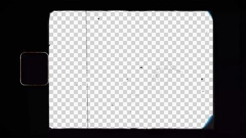 Blank or empty super 8 film filmgrain dust and scratches. Opacity or screen.. Stock Illustration