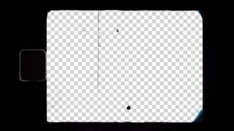 Blank or empty super 8 film filmgrain dust and scratches. Opacity or screen.. Stock Illustration