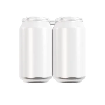 An blank Pack Can Carrier image on a white background Stock Illustration