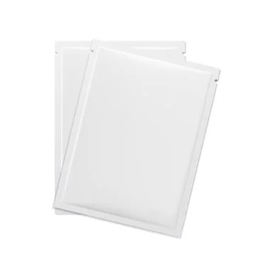 Blank package set 스톡 일러스트