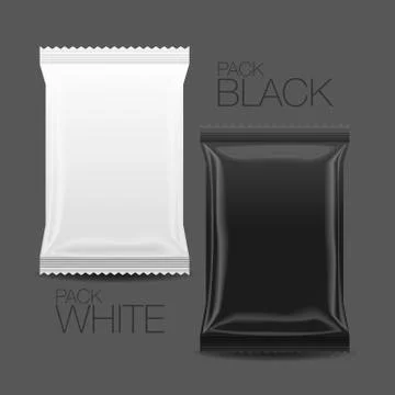 Blank Packaging mock up, 3D Stock Illustration