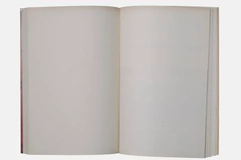 Blank page of book 库存照片