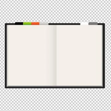 Blank Page Stock Illustration