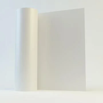 Blank page template for design layout. 3d vector illustration Stock Illustration