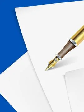 Blank pages, pages Stock Illustration