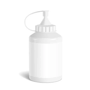 Blank paint bottle Stock Illustration