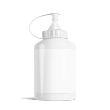 Blank paint bottle Stock Illustration