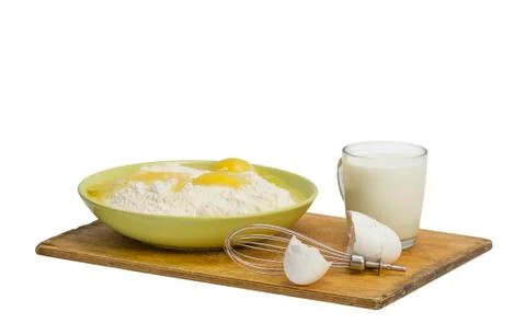 Blank for pancakes Stock Photos