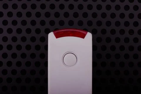 Blank panic button Stock Photos