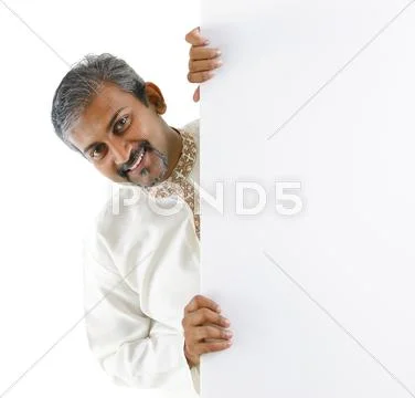 Blank paper for advertisement. Stock Photos