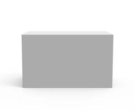 Blank paper box 스톡 일러스트