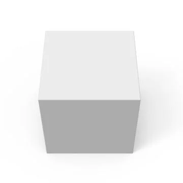 Blank paper box 스톡 일러스트