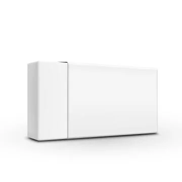 Blank paper box template Stock-Illustration