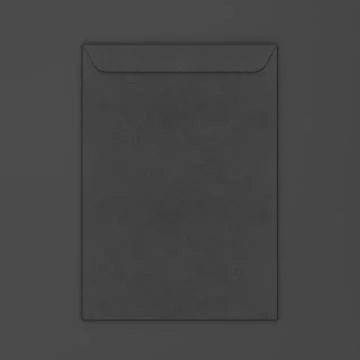 Blank paper c4 envelope Stock Illustration
