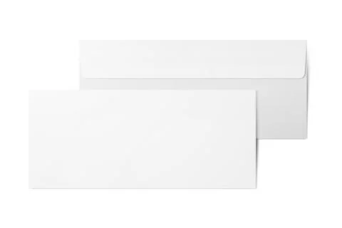 Blank paper envelopes Stock Photos