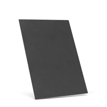 Blank paper folder mockup Stock Illustration