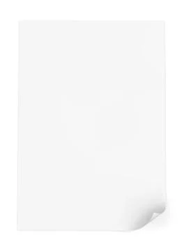 Blank paper Stock Illustration