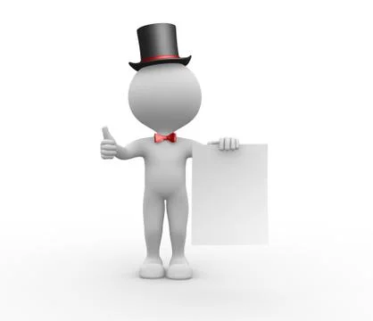 Blank paper Stock-Illustration