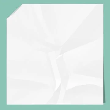 Blank paper Stock Illustration