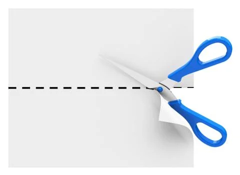 The blank paper Stock Illustration