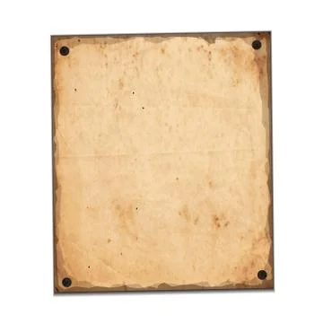 Blank paper Illustrazione stock