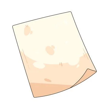 Blank paper Stock Illustration