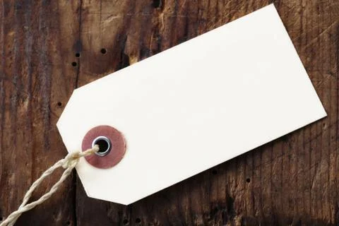 Blank Paper Label Stock Photos