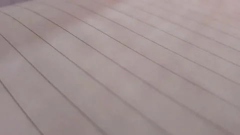 Blank paper in a line, close-up Stock Footage 151555327