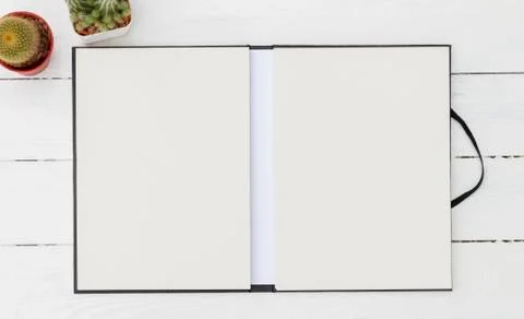 Blank paper with no text Stock Photos