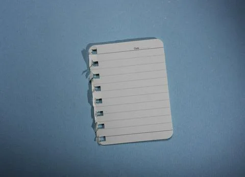 Blank paper note book Stock Photos